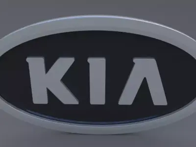 Kia Logo 3D model