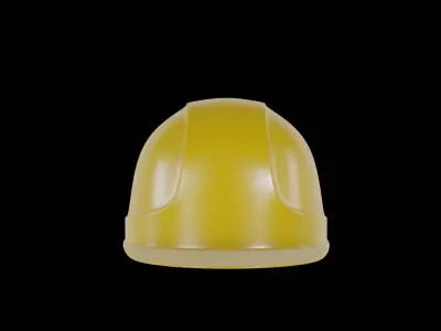  Construction Hat Free low-poly 3D model