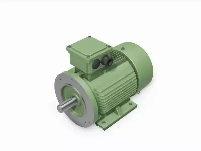 100L B34b Top IEC electric motor - 3D CAD model 3D model