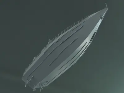 SAR 33 missile boat 3D model