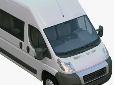 Passenger minibus L4H3 3D model