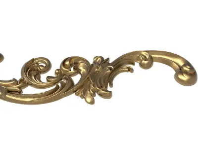  decorative pattern ready for 3D printing 3D model