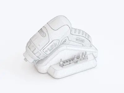 Black decker screwdriver 3D model