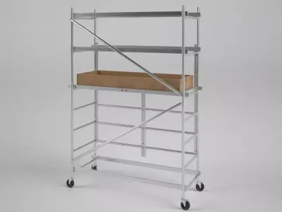  Scaffold Tower 2 3D model