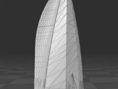 RC boat 400 mm 3D print model