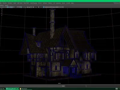 Old house 3D model