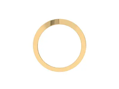 Wedding Ring  3D print model 178