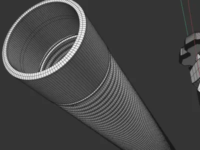 Needle valve 3D model