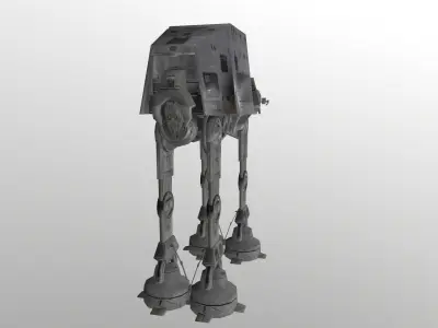 AT-AT-WALKER star wars at-at Low-poly 3D model