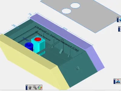 Mechanical brick 3D model