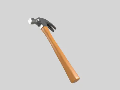 Claw hammer  3D model
