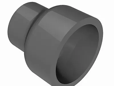 PVC Reducing Sockets Free 3D model