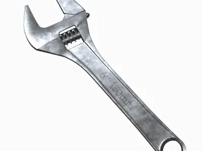 Wrench 3D model order