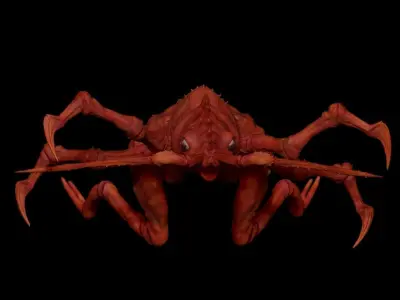 lobster demon 3D model
