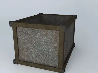 Box Sheet Metal / Metal Free 3D model