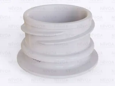 Neck finish - Obrist 28 18mm voluntary standard flatwater finish 3D model