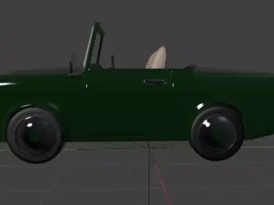 Vintage Classic Car  3D model
