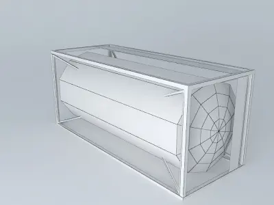 Hapag Lloyd Tank 20 Container Free 3D model