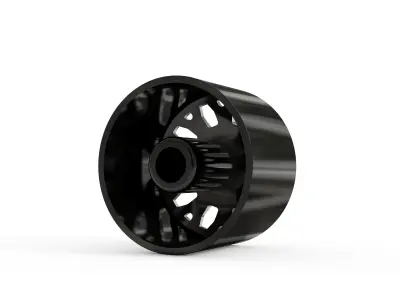 FRONT KG1 KD002-B-2 DUALLY WHEEL 3D MODEL 3D model