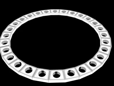 Hard Bolt Included Detailing Without Textures By Abhi 3D model