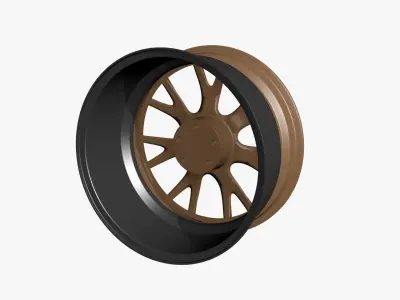 Rim Model wheel 3D model by ferterg