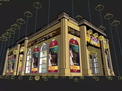 Exhibition - Area -10X9 3DMAX2009-043 3D model