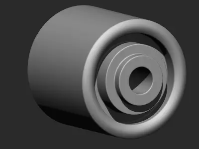 Hardsurface IMM Brush Pack 15 in One 3D model