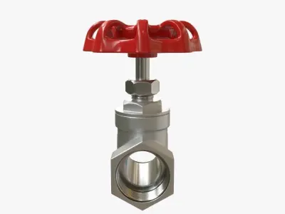 valve 3D model from CGTrader