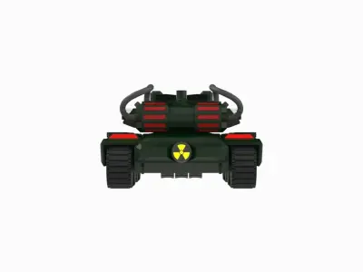 APOCALYPSE TANK Free 3D print model