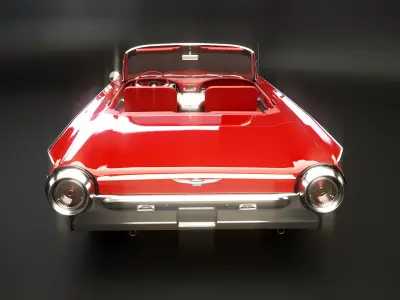  Ford Thunderbird 1961 Convertible 