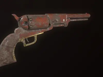 Colt walker 1847 3D model