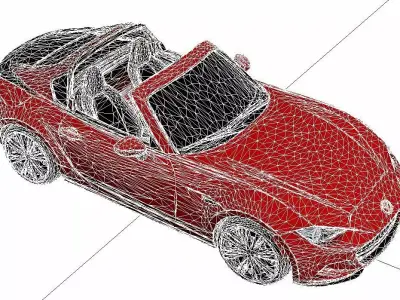 2026 Mazda MX 5 Miata Sports Roadster Car 3D model