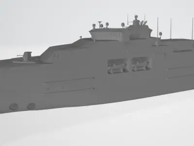 Ship KV Jan Mayen W310 3D Printable  3D print model