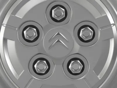 Citroen Jumper Van wheel 3D model