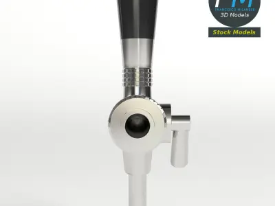 Beer tap faucet 1 3D model