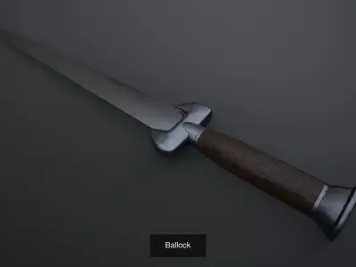 Assortment of Daggers 3D Model Collection