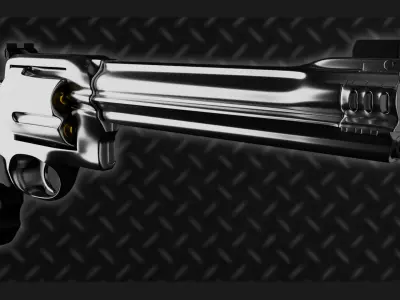 SUPREME SOVEREIGN MAGNUM RIGGED 3D model