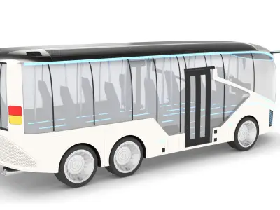 Public Bus 3D model