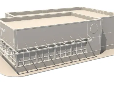 building Low-poly 3D model 8