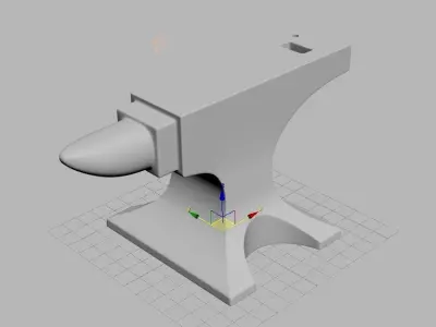 Anvil 3D model 2