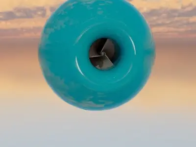 Airship 3D model