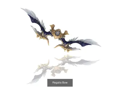 Regalia Weapons 3D Model Pack