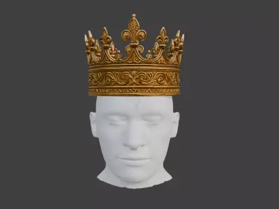 KINGS CROWN 3D print model