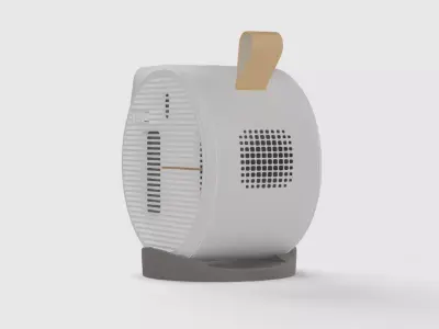 Air Purifier 3D model 3D model 4
