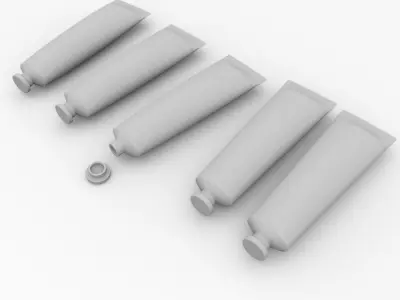 Paint Tube 3D model buy