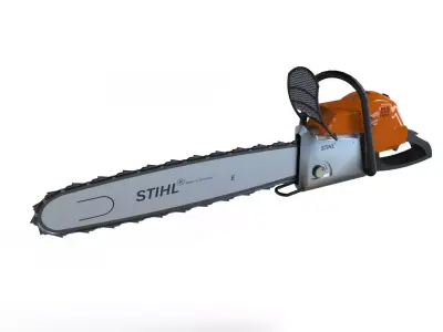 chainsaw 3d model stihl 3D model