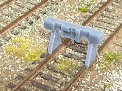 OO Model Railway Modern Buffer Stops V2 3D print model
