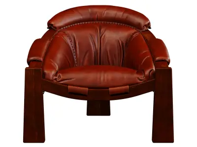 Armchair for Coja By Arne Norell 3D model