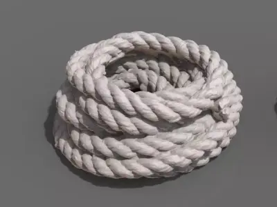 Rope 3D scan 3D print model