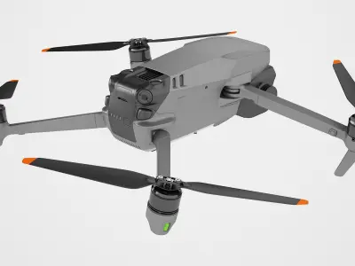 Drone Generic 12 3D model